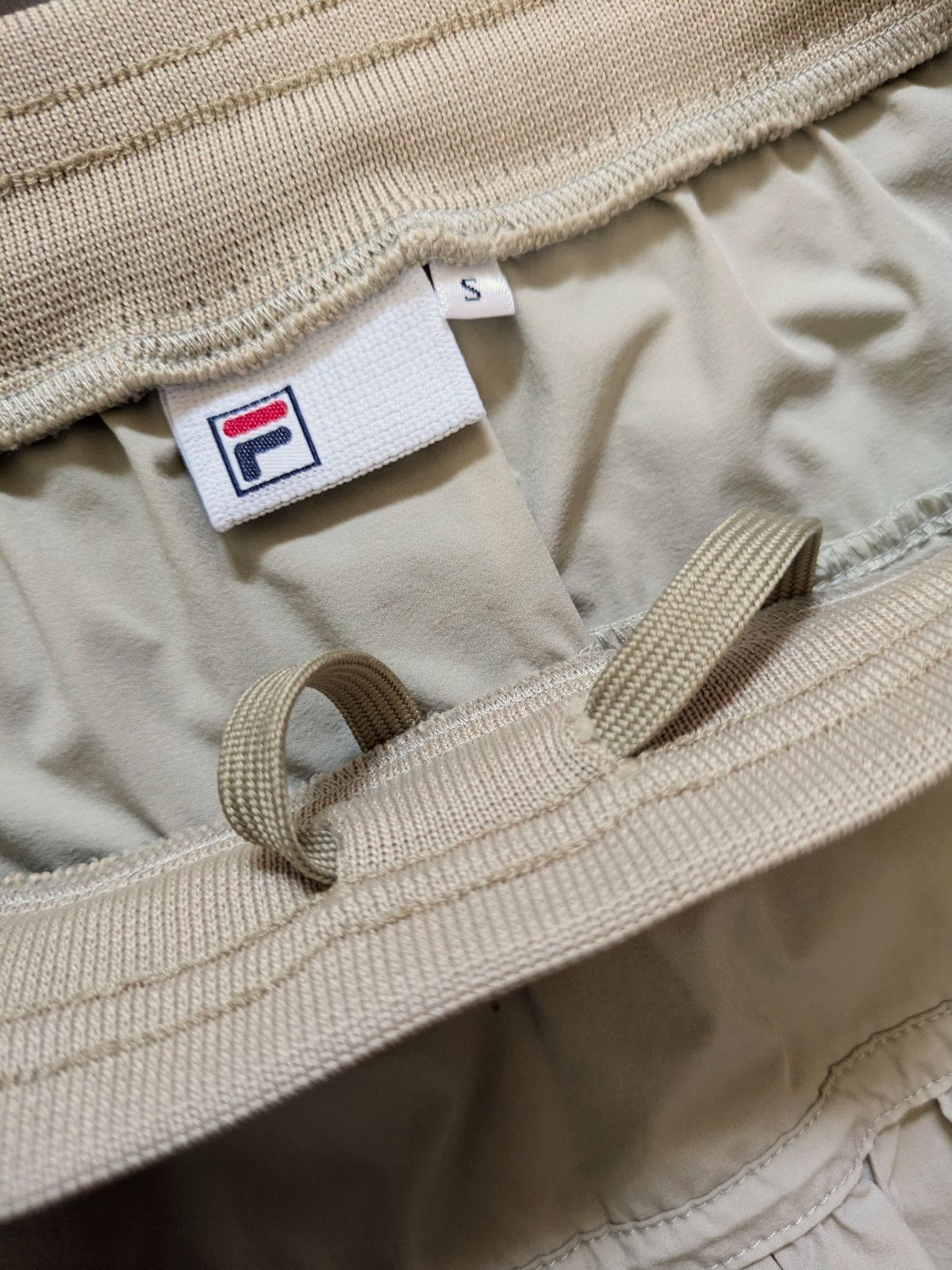 FILA チェック柄 スコート　ベージュ　Mサイズ　美品 m62859240539_1.jpg?1645780393