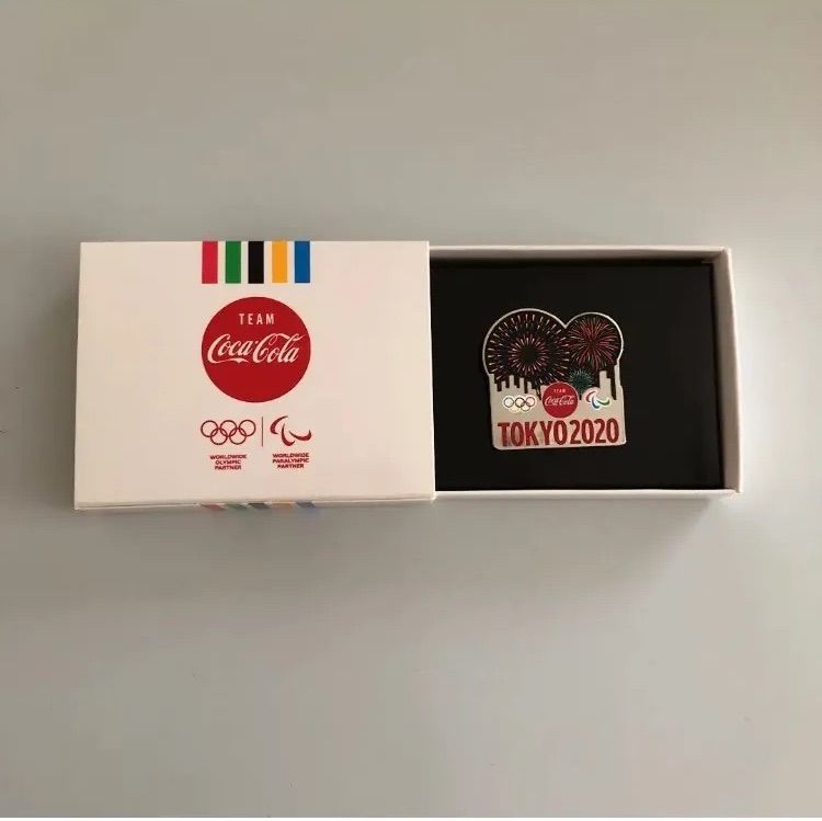 2020 東京 オリンピック 花火 記念ピン - メルカリ 