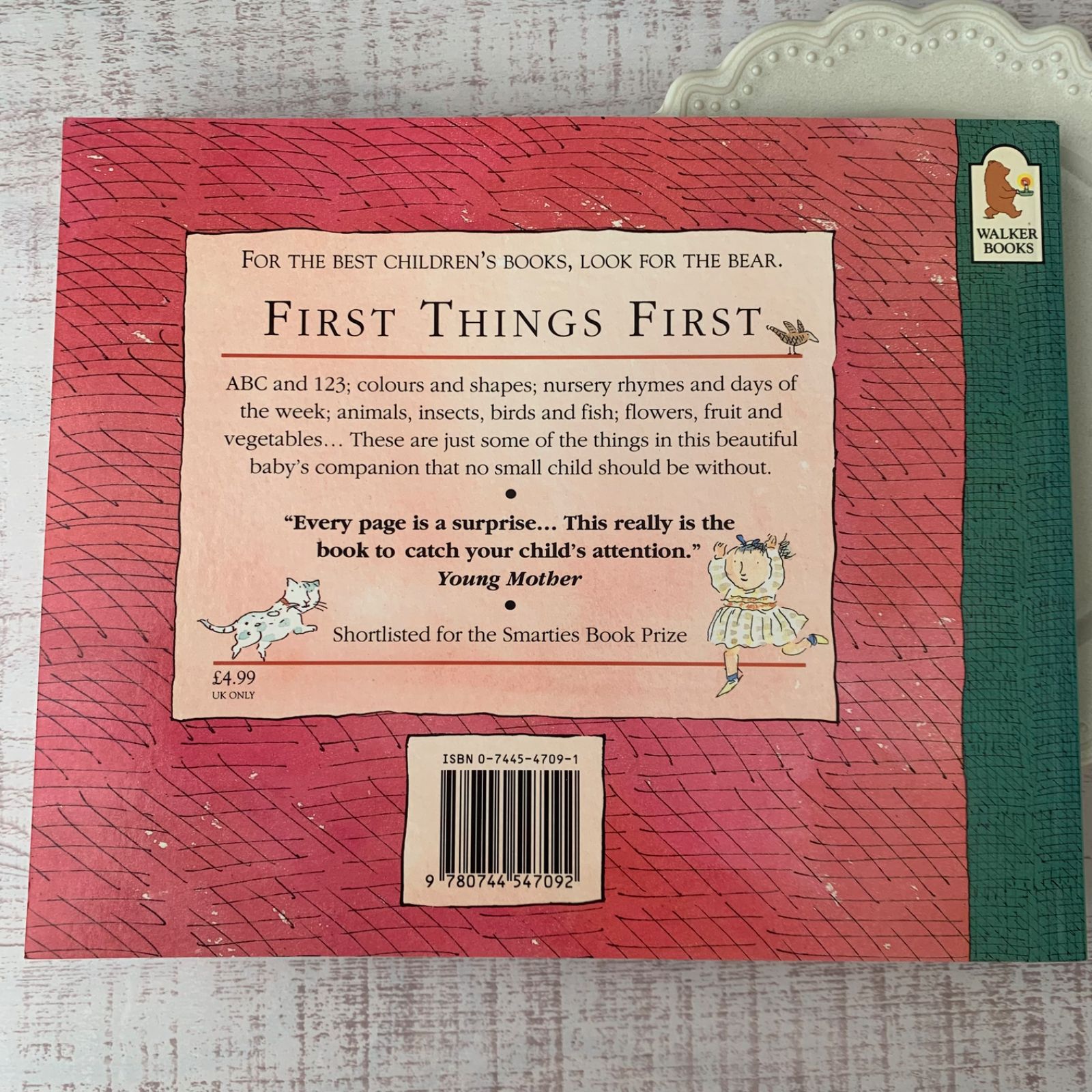 洋書 絵本 シャーロット・ヴォーク 【First Things First