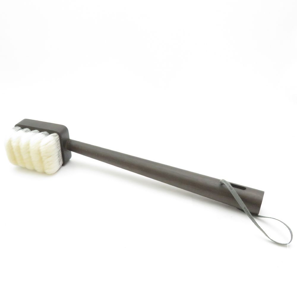SHAQUDA シャクダ JIVA Body Brush soft ジーヴァ ボディブラシ ソフト 1点 全長35cm 山羊毛 PBT ウォールナット BY10416