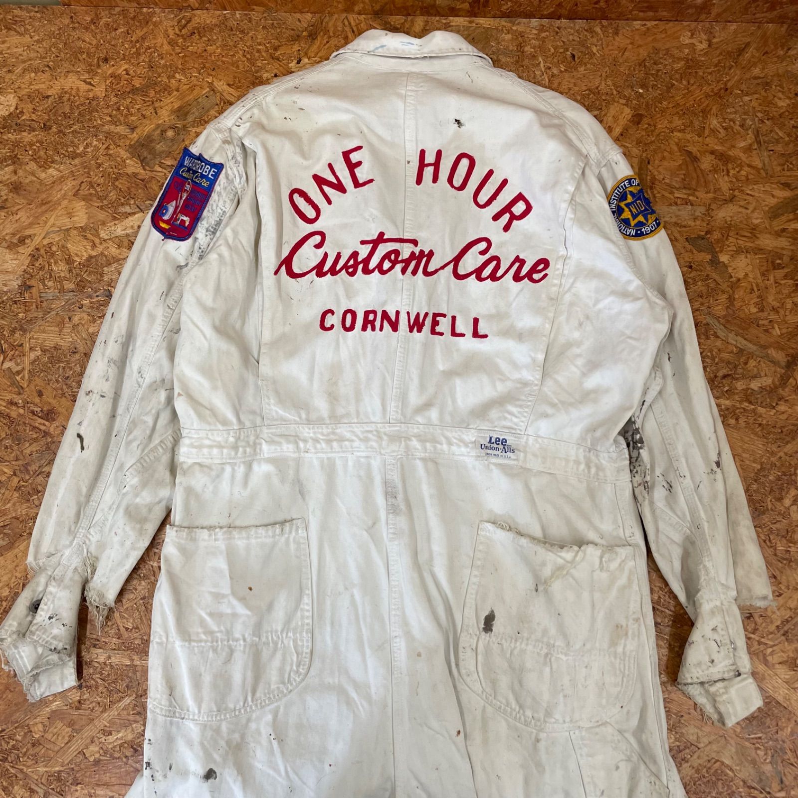 50's-60'sビンテージPOWR HOUSEヘリンボーンオールインワン 50´s-60´sビンテージPOWR HOUSEヘリンボーンオールインワン