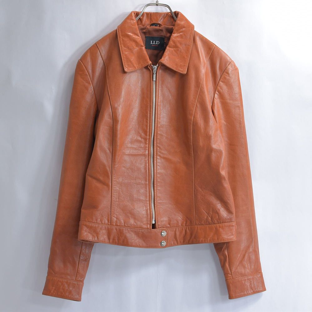 Vintage ヴィンテージ 古着 ブラウン ライダースジャケット レザー