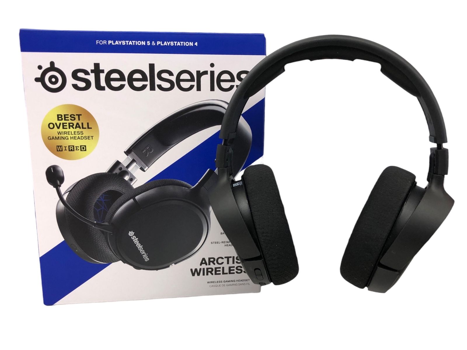 steelseries (スティールシリーズ) Arctis 1 Wireless 密閉型 ワイヤレス ゲーミングヘッドセット HS-00021  ブラック 家電/025 - メルカリ