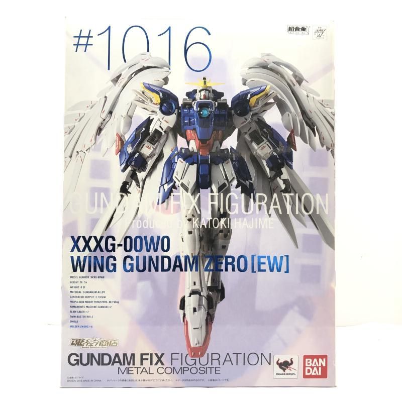 中古】開封）GUNDAM FIX FIGURATION METAL COMPOSITE ウイングガンダム 