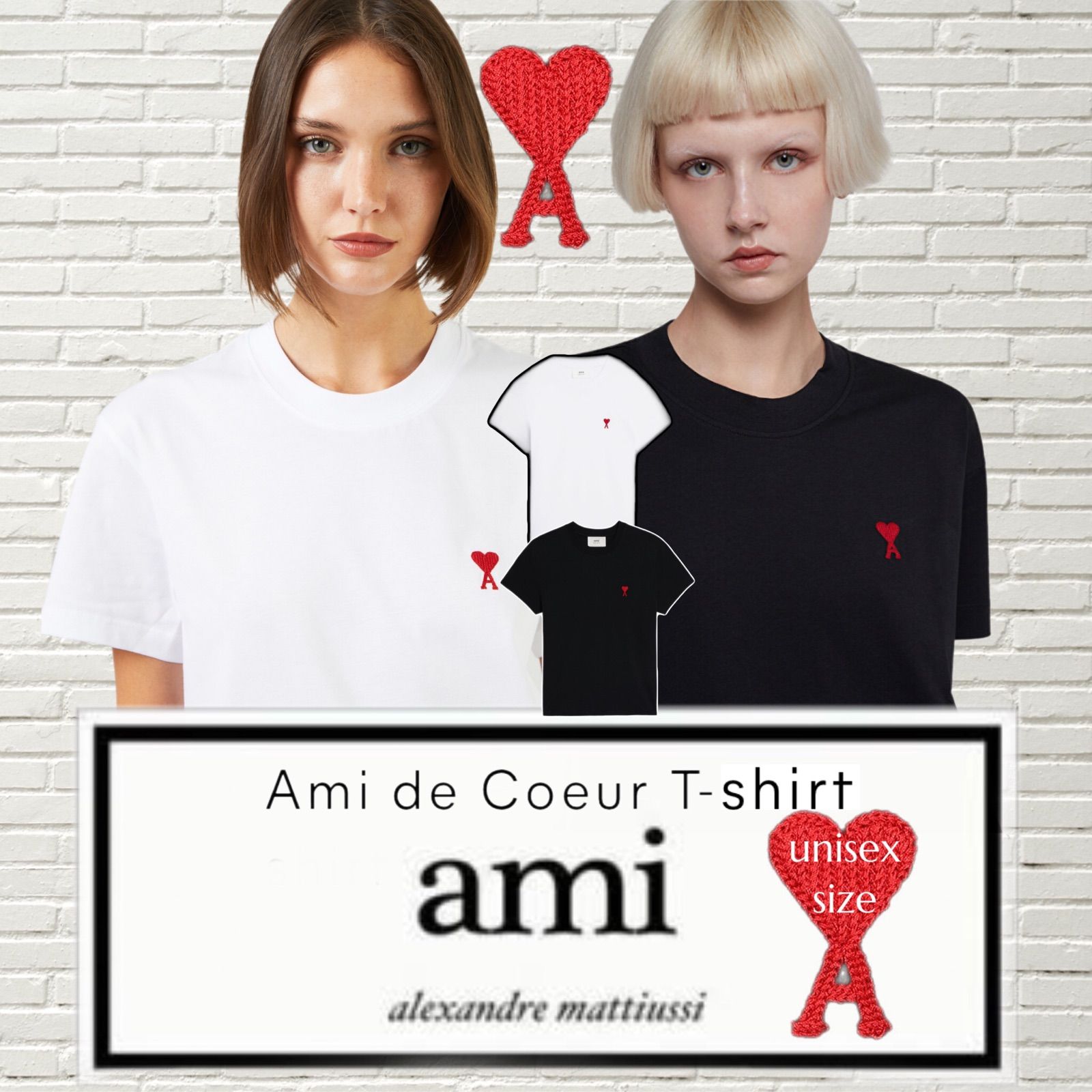 Ami de Coeur T-Shirt アミアレクサンドルマテュッシ Tシャツ-