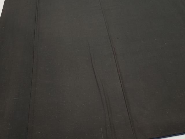 平和屋着物○男性 紬 色無地 鉄黒色 正絹 逸品 CAAR8395vf - メルカリ