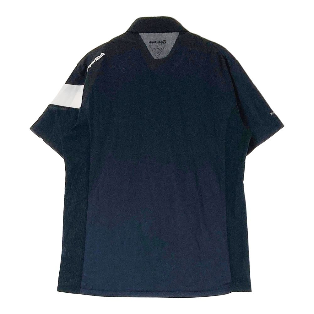 テーラーメイド×ベンツコラボ　ポロシャツ ベンツコラボ【テーラーメイド】立体ロゴ×バイカラー 半袖ゴルフ