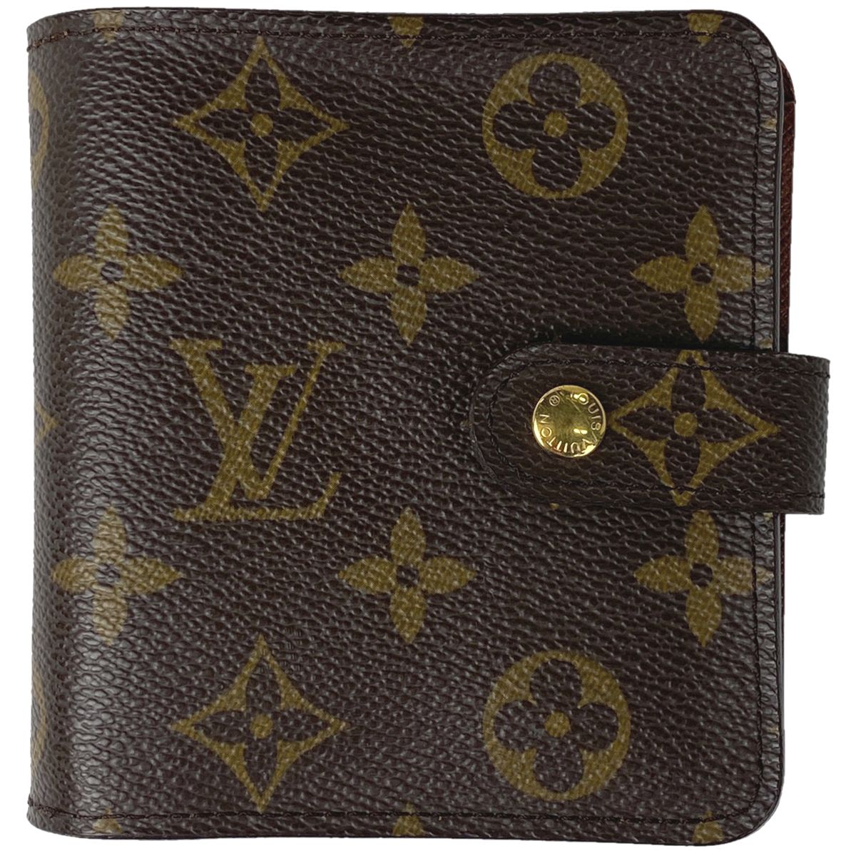 ルイ・ヴィトン Louis Vuitton コンパクト ジップ 二つ折り財布