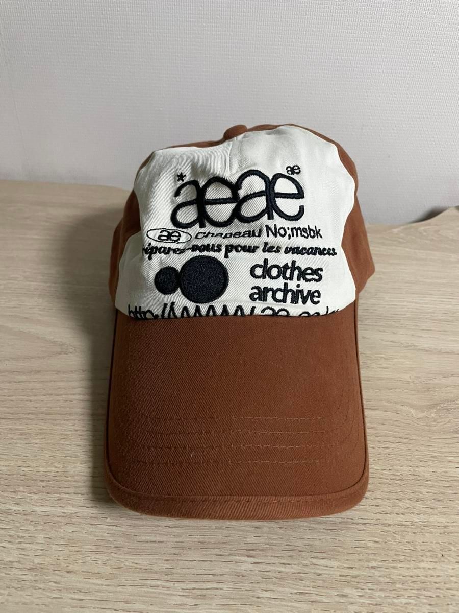 【雷市場（ポンジャン）商品韓国直送】aeae ボールキャップ ブラウン