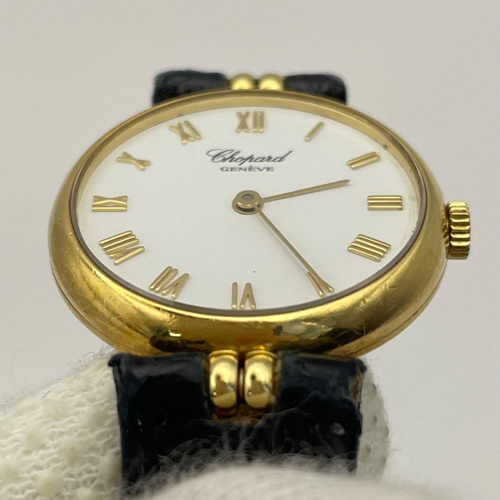 Chopard ショパール レディース腕時計 4091 K18YG クォーツ【18