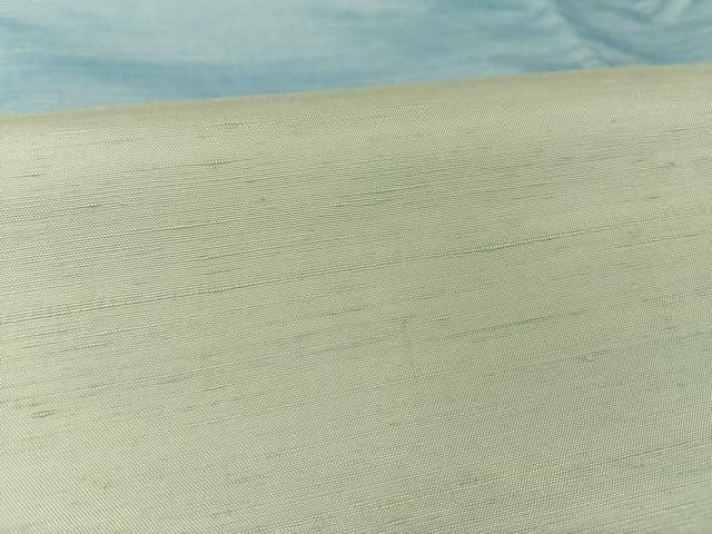 平和屋着物○紅花紬 米沢 新田秀次 訪問着 大円文 正絹 逸品