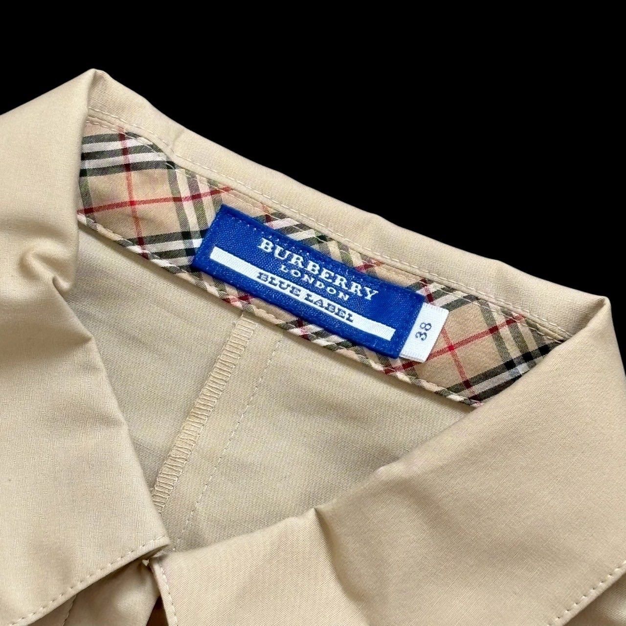 バーバリー　☆　ワンピース　ベージュ　38 М BURBERRY バーバリー アパレル レディース ワンピース ベージュ 綿