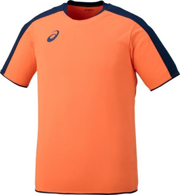 asics アシックス Game Shirt HS ネオンオレンジ S XS1146 21 | スポーツ用品 スポーツ グッズ ツール アクセサリー 雑貨 小物 使いやすい サッカ  衣類 レディース メンズ S ウエア 機能性 シルエット 