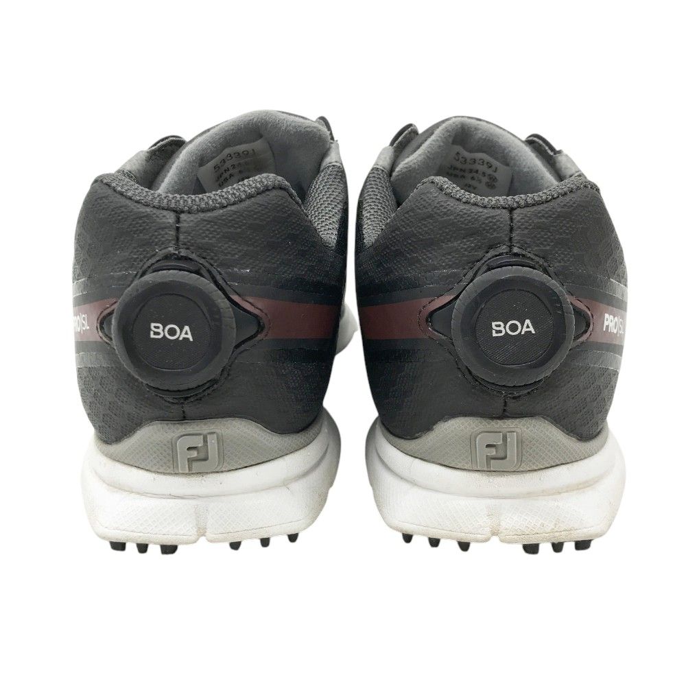 FOOT JOY フットジョイ 53339J PRO SL BOA ゴルフシューズ  ブラック系 24.5 [240101427262] ゴルフウェア メンズ ストスト FOOT JOY フットジョイ 53339J PRO SL BOA ゴルフシューズ