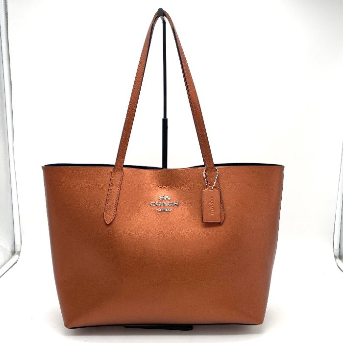 COACH コーチ ロゴ レザー トート バッグ eY0940A