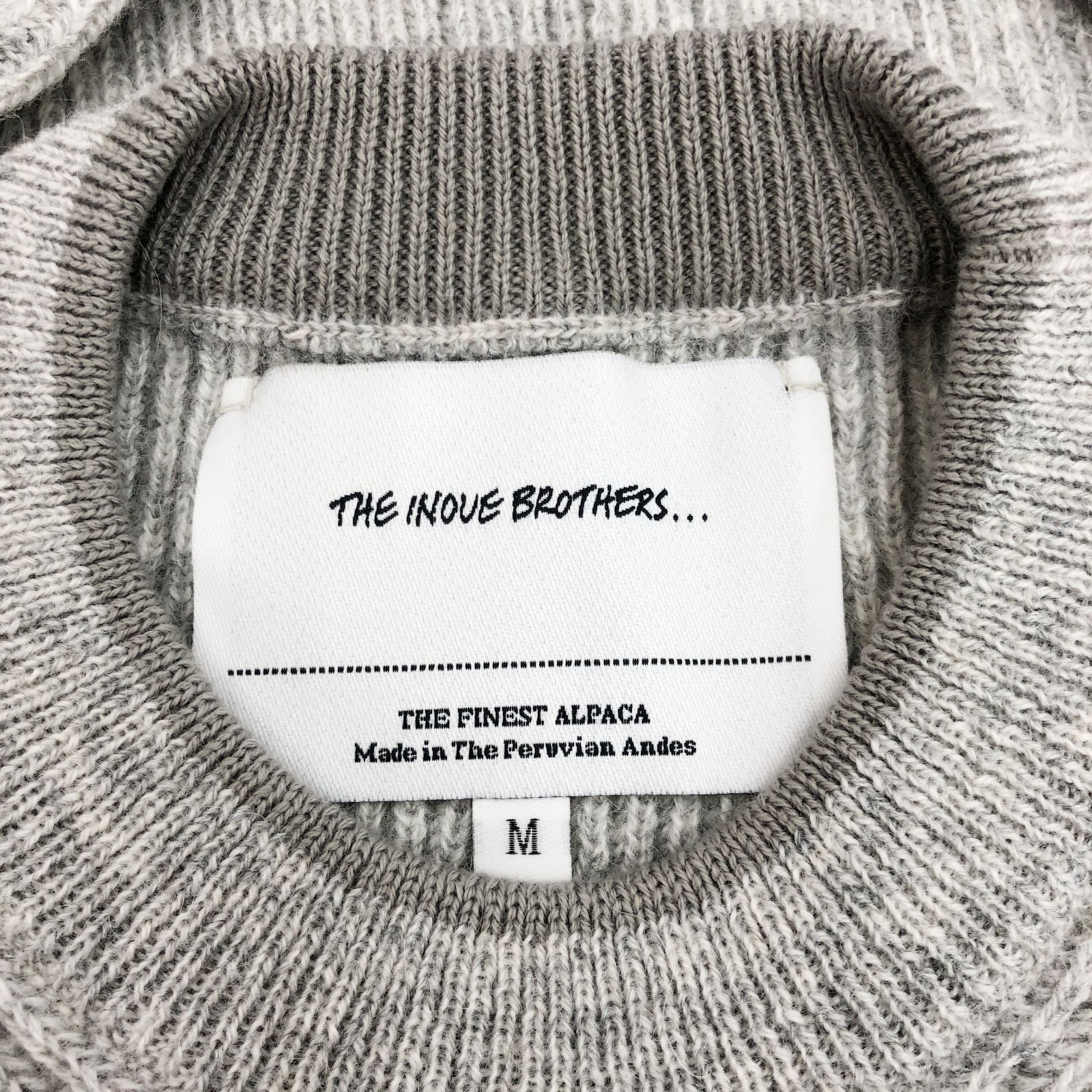 THE INOUE BROTHERS ザイノウエブラザーズ Baby Alpaca Crew ベイビー