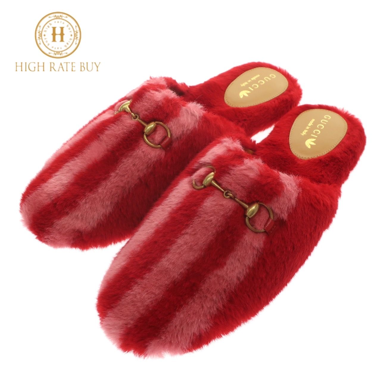 新品同様】GUCCI グッチ ADIDAS アディダス コラボ ホースビット