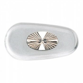 眼鏡部品 P-507 縁無枠用シリコンパッド 白 小 50ペア入 5P507