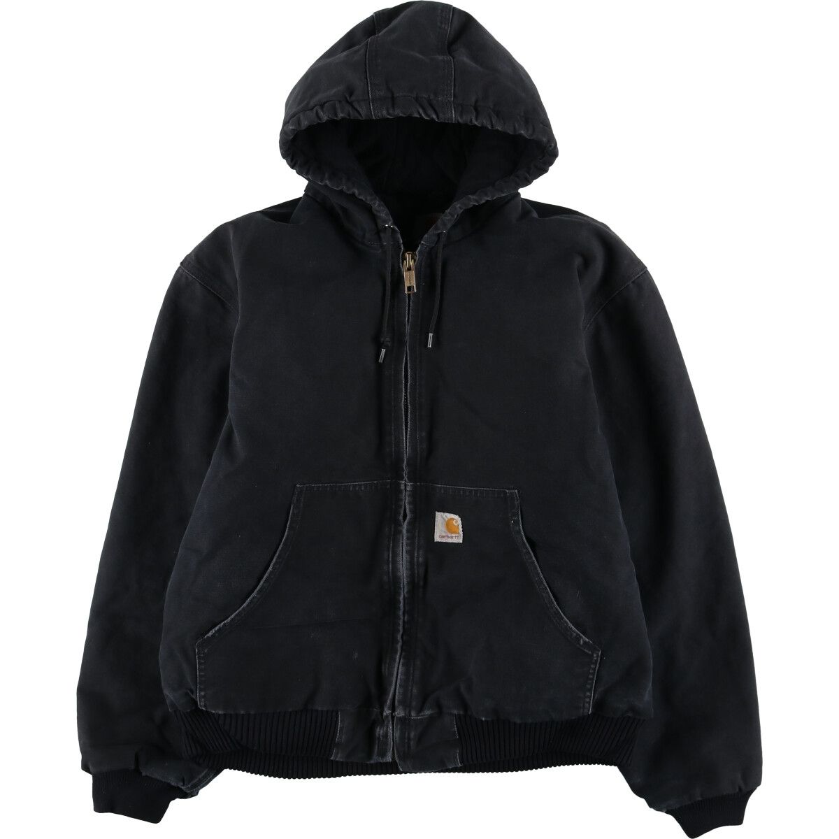 古着 カーハート Carhartt アクティブジャケット ダックフルジップ