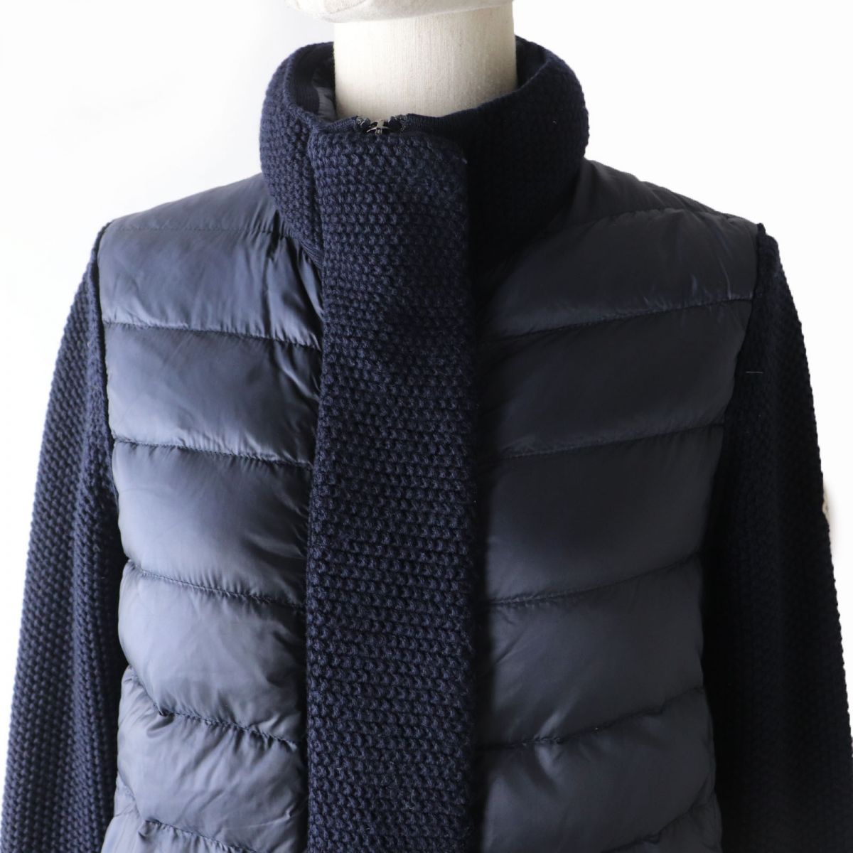 美品☆正規品 MONCLER モンクレール MAGLIONE TRICOT CARDIGAN ロゴ