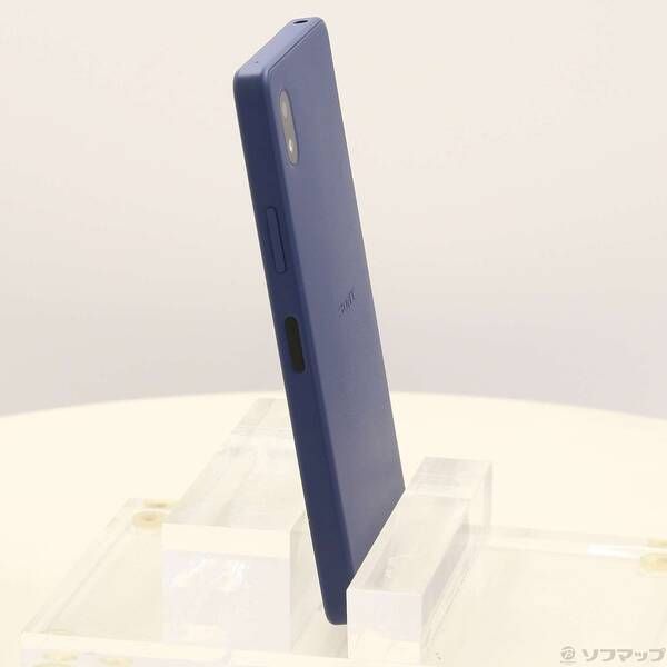 中古品〕 Xperia Ace III 64GB ブルー SOG08 au SIMフリー【198