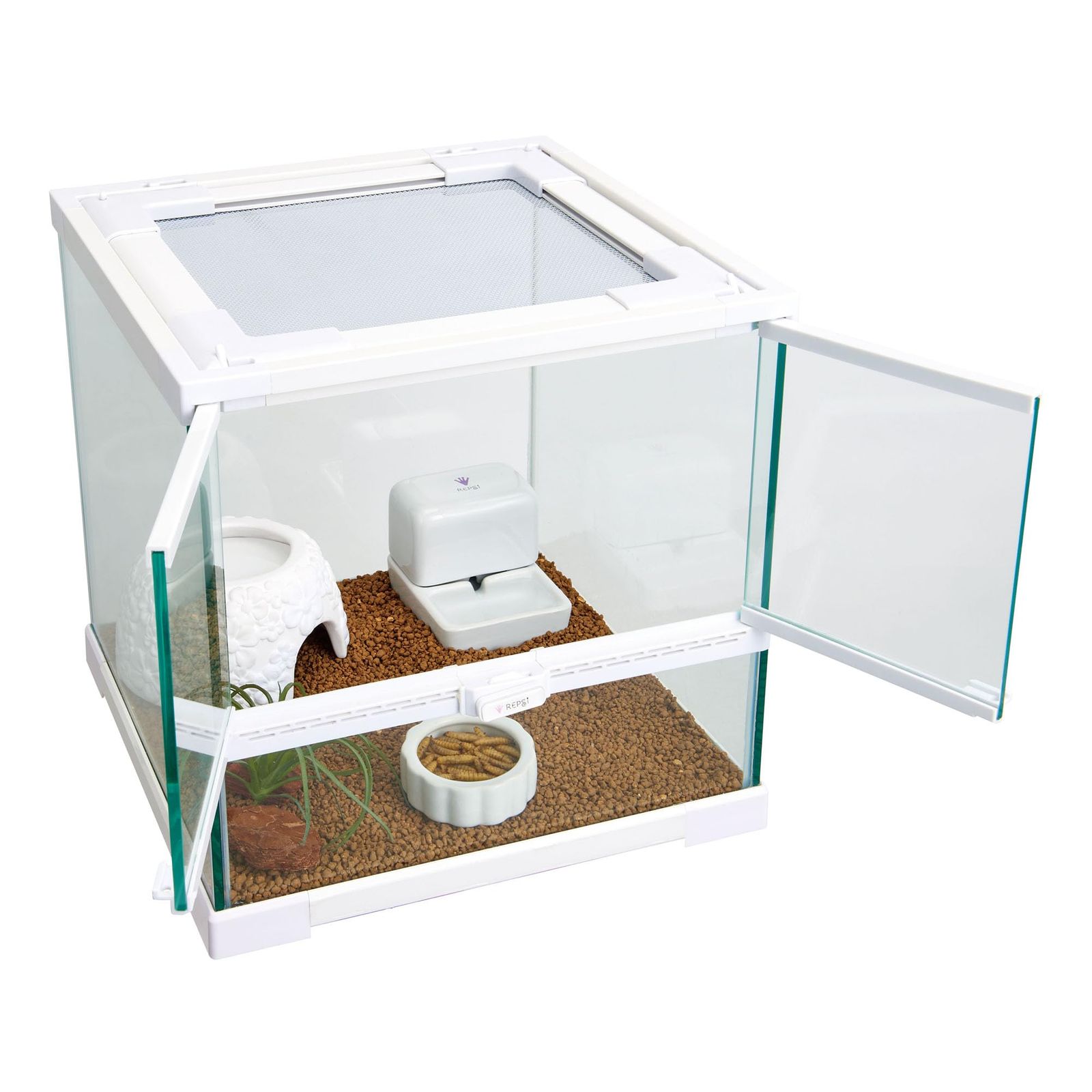 爬虫類用品 Amazon | Fcezehyt アクリル爬虫類テラ リウム タンク - 爬虫類