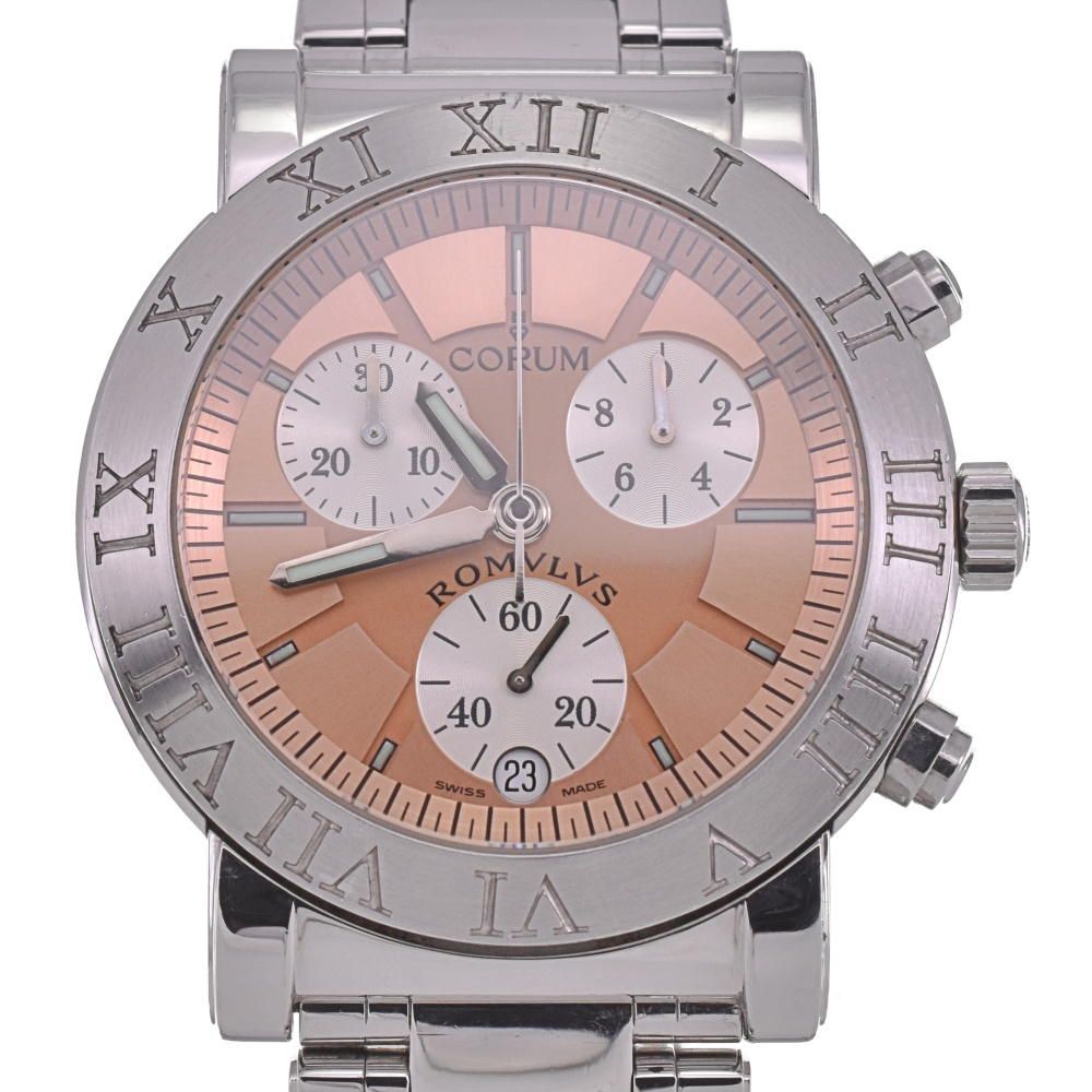 1円〜】CORUM ロムルス 腕時計 メンズ クロノグラフ ROMVLVS ロムルス 