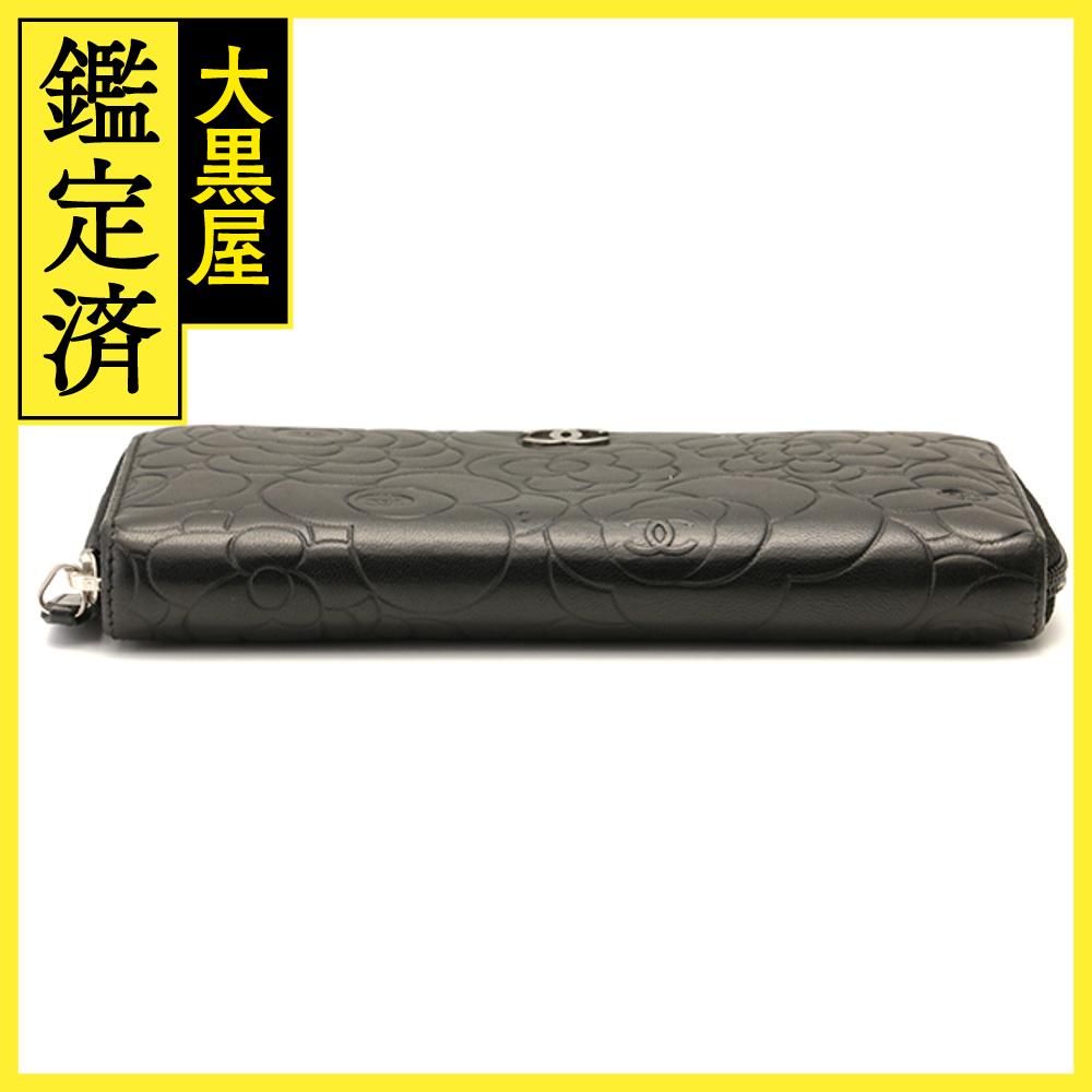 シャネル カメリアロングジップウォレット - 【472】 - メルカリ 
