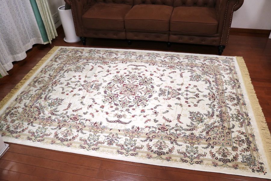 ペルシャ柄絨毯 160×230 新品未使用 大判ラグ カーペット 訳あり
