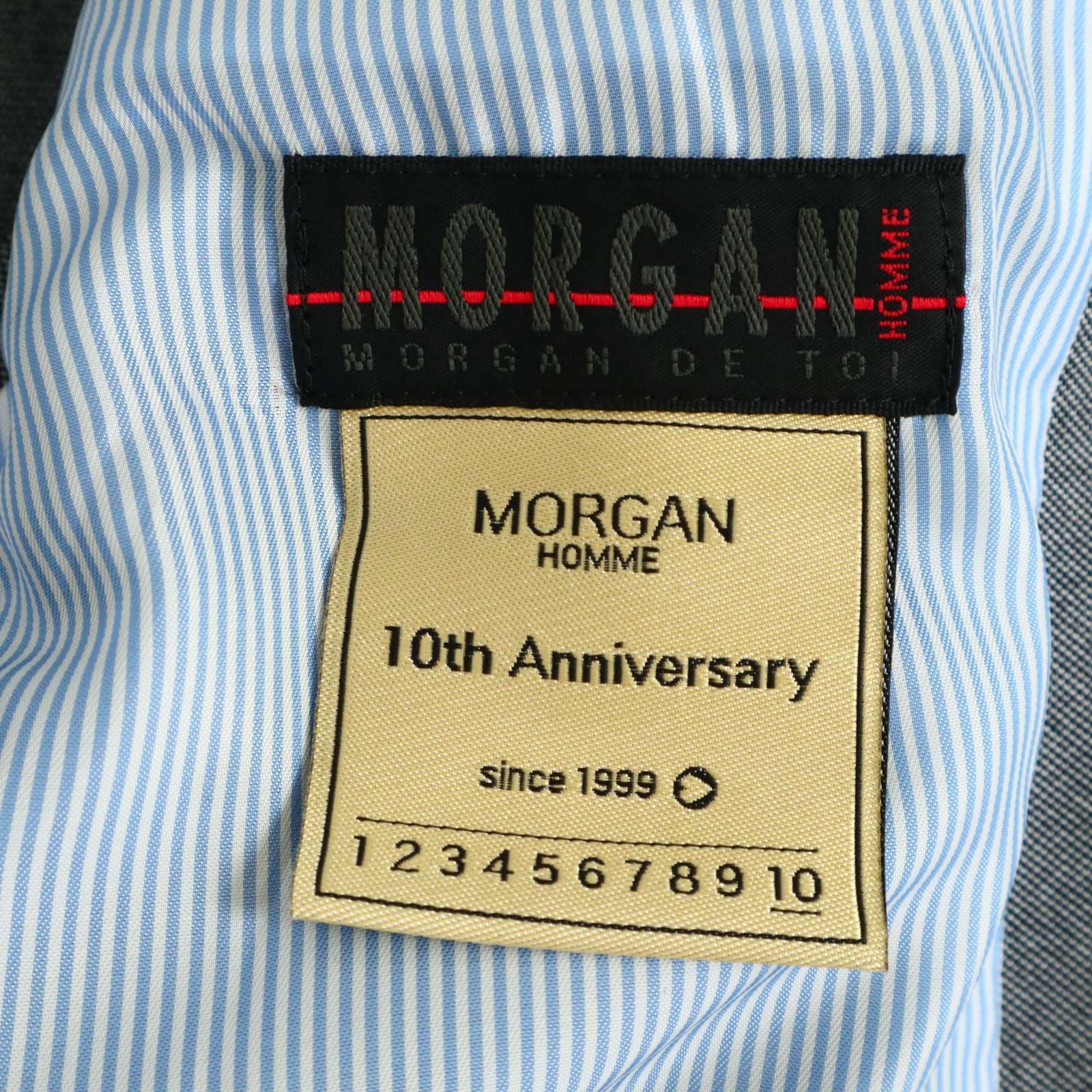 MORGAN HOMME モルガンオム ネックウォーマー付き セーター ニット 黒 ブラック サイズLL 冬物 18y15 MORGAN HOMME モルガンオム ネックウォーマー付き セーター ニット 黒