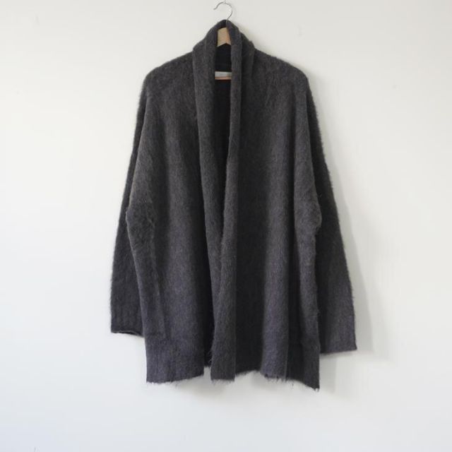 ASEEDONCLOUD | Student dormitory gown navy|grey one size | ガウン カーディガン 羽織 ヤクウール アルパカ