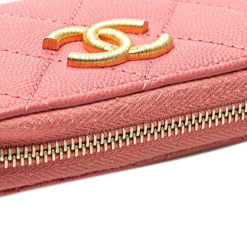 CHANEL シャネル ココマーク コインケース　マトラッセ CHANEL （未使用 展示品）シャネル ココマーク マトラッセ