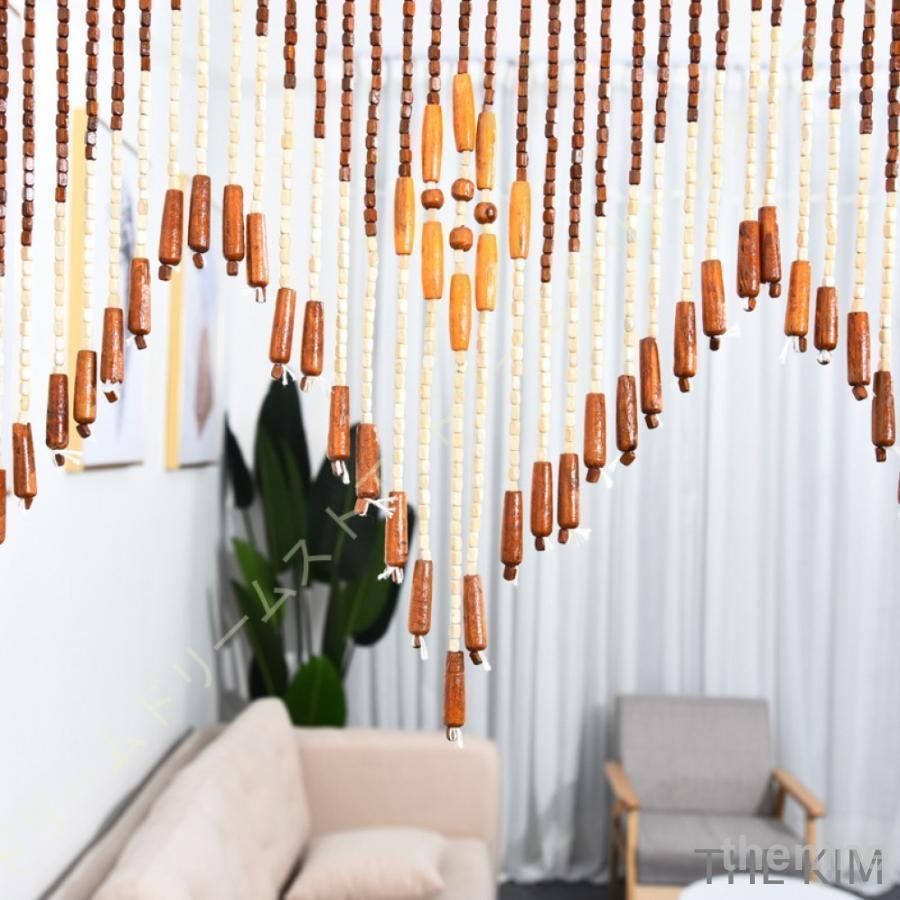 Amazon｜[YXSNG] 手作り 珠のれん おしゃれ カラー1 間仕切り 目隠し