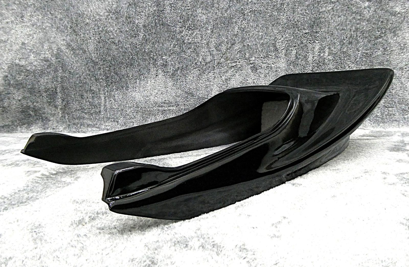 ゼファーχ DJテールカウル ハネ 黒STD ブラックABS樹脂 塗立てZR400C 外装 カスタム ペイント カウル へっぽこ社長 BRIGHTFACE_UK