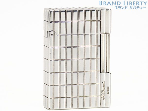 デュポン S.T.Dupont ギャッツビー インターセクテッド ローラーガスライター シルバー 18138