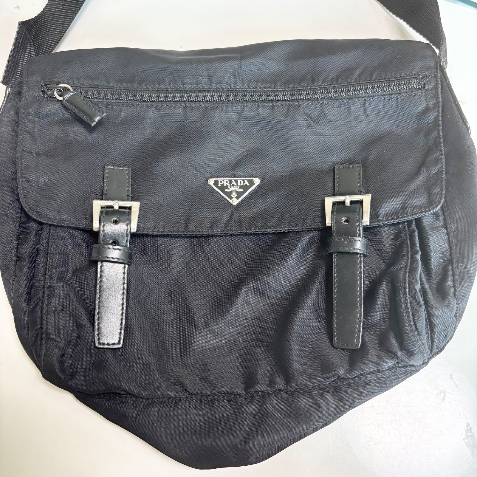 送料無料】PRADA/プラダ/メッセンジャーバッグ/ショルダーバッグ