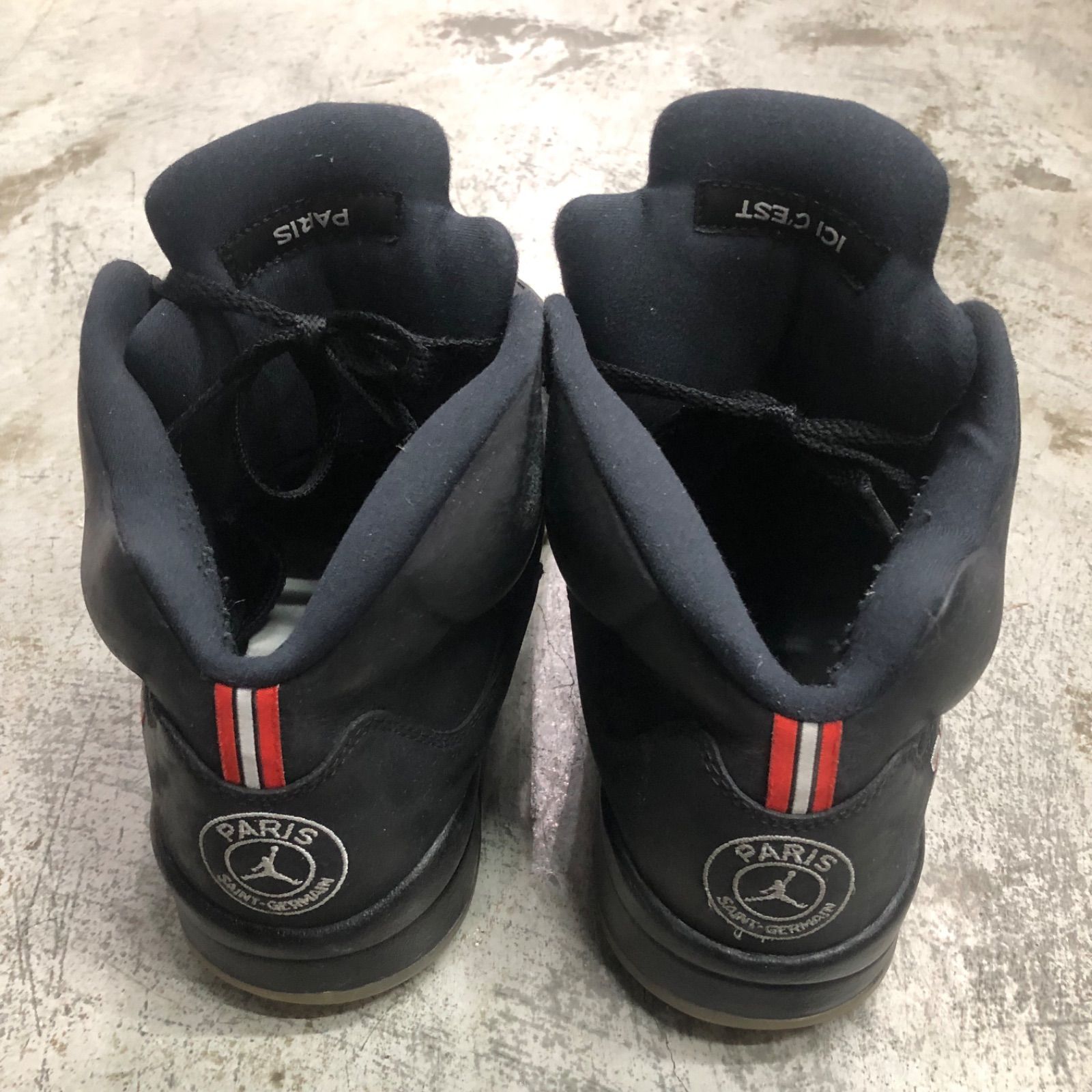 NIKE AIR JORDAN 5 PARIS SAINT GERMAIN BLACK エアジョーダン5 パリ 