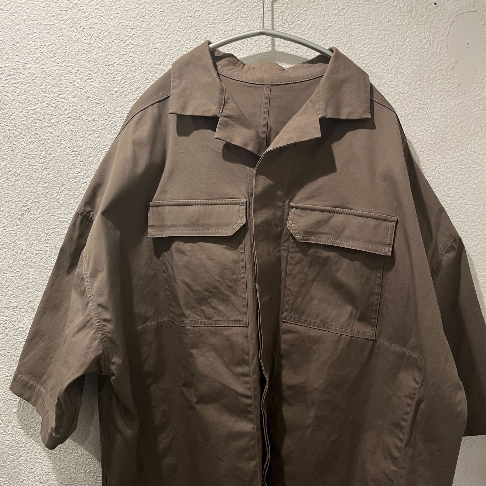 Rick Owens リックオウエンス RU01B1298-TE 22SS MAGNAM TOMMY SHIRTS SIZE46【表参道t】