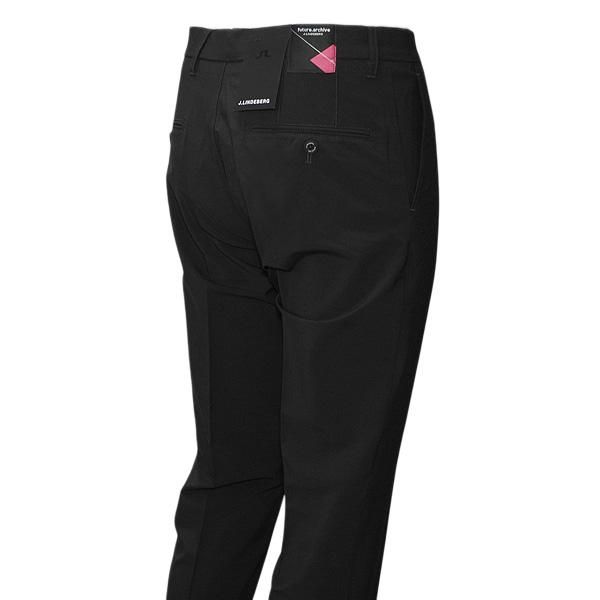 購入者あり ジェイリンドバーグ ストレッチ ロング パンツ ブラック ゴルフ メンズ