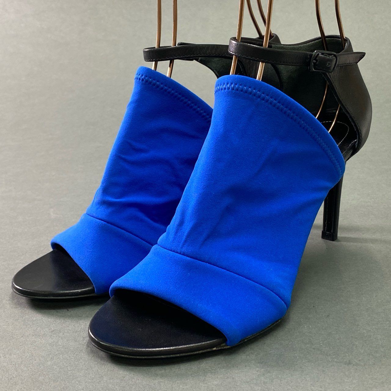 3c10 イタリア製 BALENCIAGA バレンシアガ オープントゥ ピンヒール 