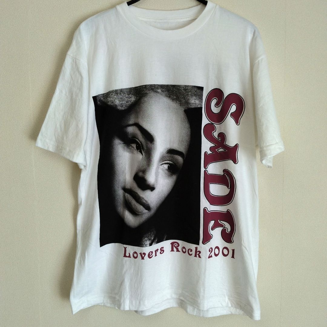 Sade Lovers Rockツアー Tシャツ シャーデー 2001 raptee rap tee