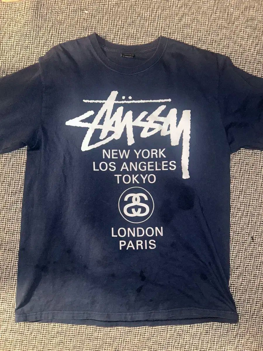 STUSSY(ステューシー) ワールドツアー Tシャツ