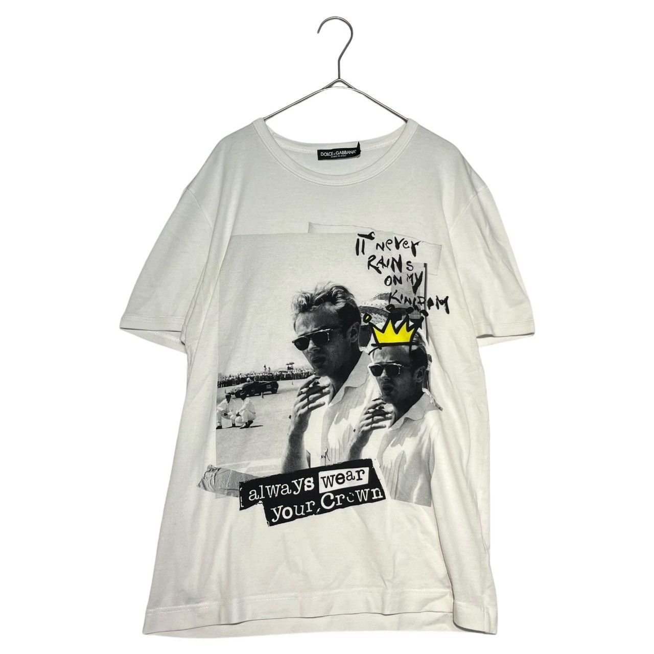 DOLCE&GABBANA D&G ELLEN VON UNWERTH フォトT T-shirt Dolce & Gabbana White size 6 0 - 6 in Cotton - 18088026