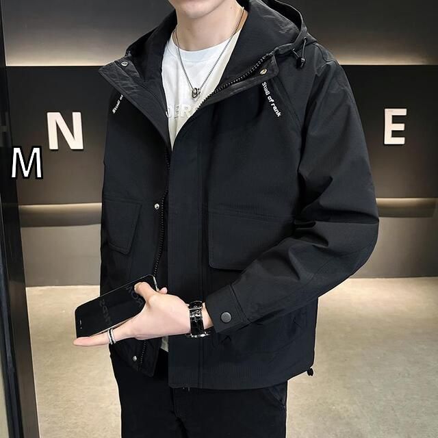 M メンズ 服 シンプル ファッション オシャレ 大人 かっこいい 大きいサイズ ストリート 紳士服 ジャケット 快適 カジュアル