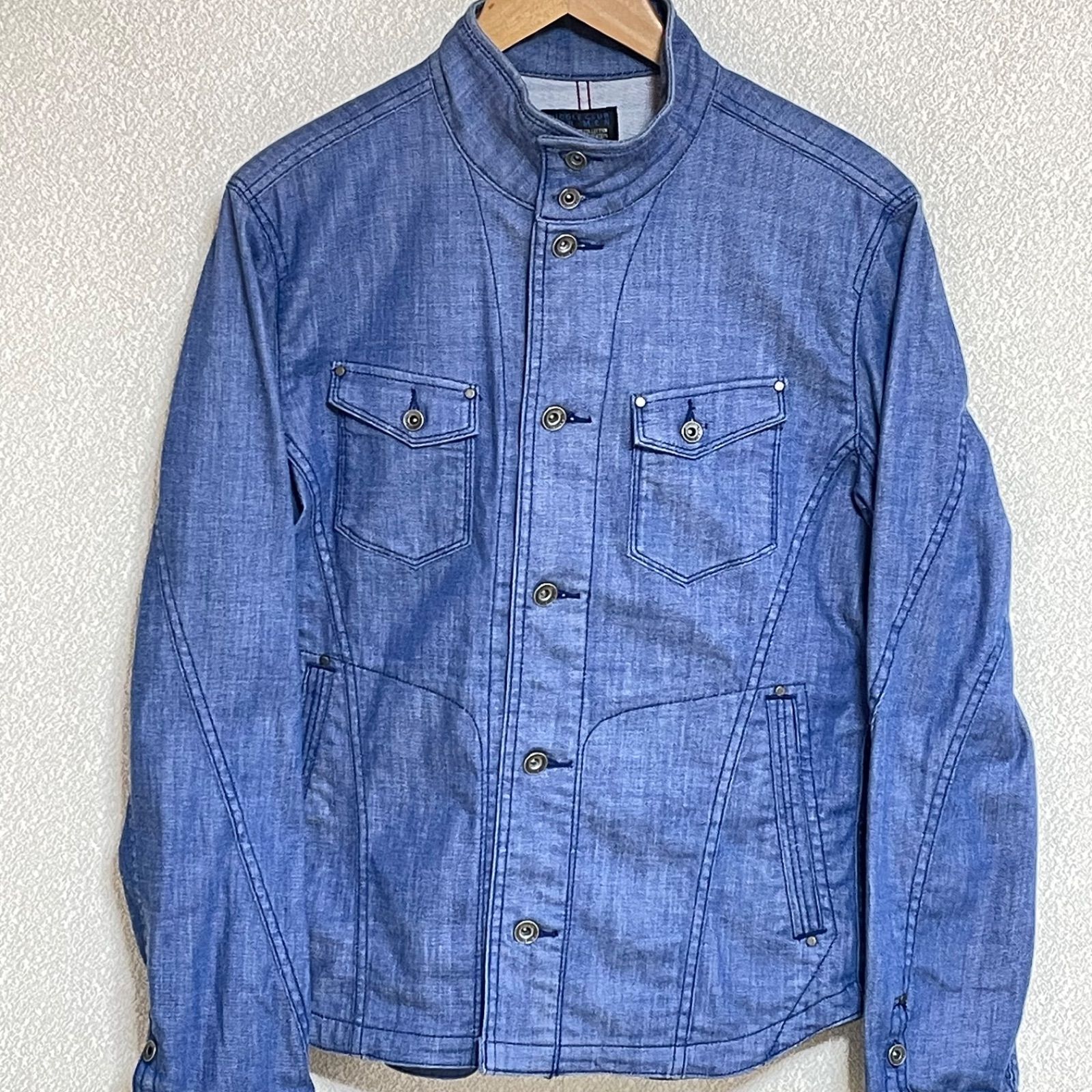 w^)b NICOLE CLUB FOR MEN ニコルクラブフォーメン デニムジャケット G 