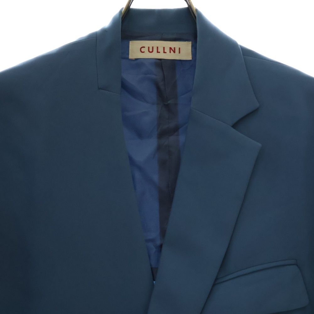 CULLNI 21ss アシンメトリー ダブルテーラードジャケット CULLNI (クルニ) 21SS アシンメトリーラペルダブルジャケット ダブル