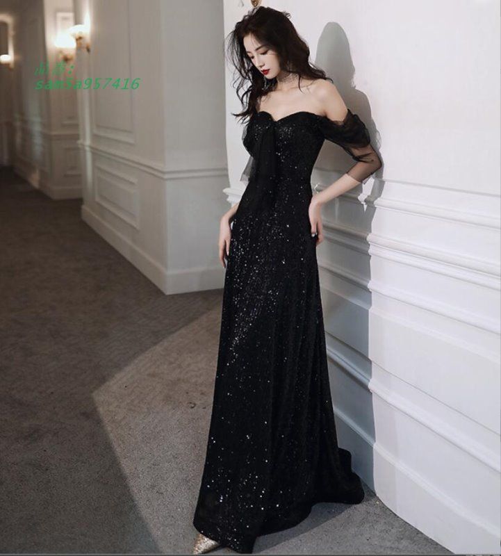 ロングドレス 演奏会用 パーティードレス 結婚式 ドレス ステージドレス 発表会 成人式 20代30代40代 ピアノ 大人 マキシ丈 コー合唱衣装 am5a957416