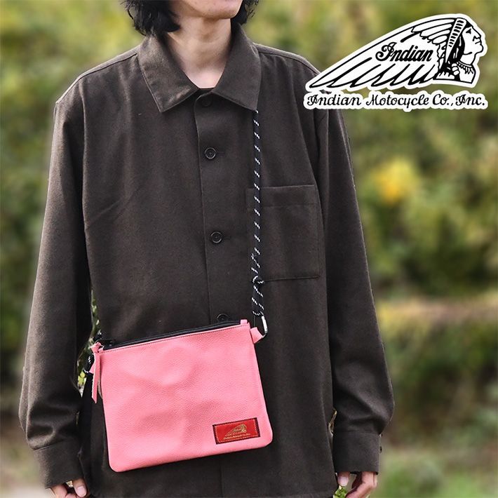 本革】Indian Motocycle インディアンモトサイクル サコッシュ