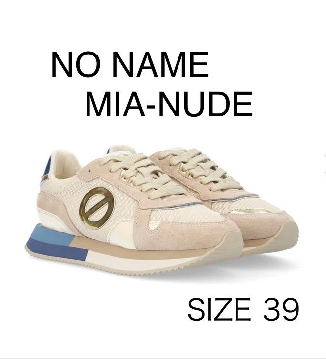 お値下げ【新品】NO NAME MIA-NUDE スニーカー サイズ39 新品】NO NAME MIA-NUDE スニーカー サイズ39 - メルカリ