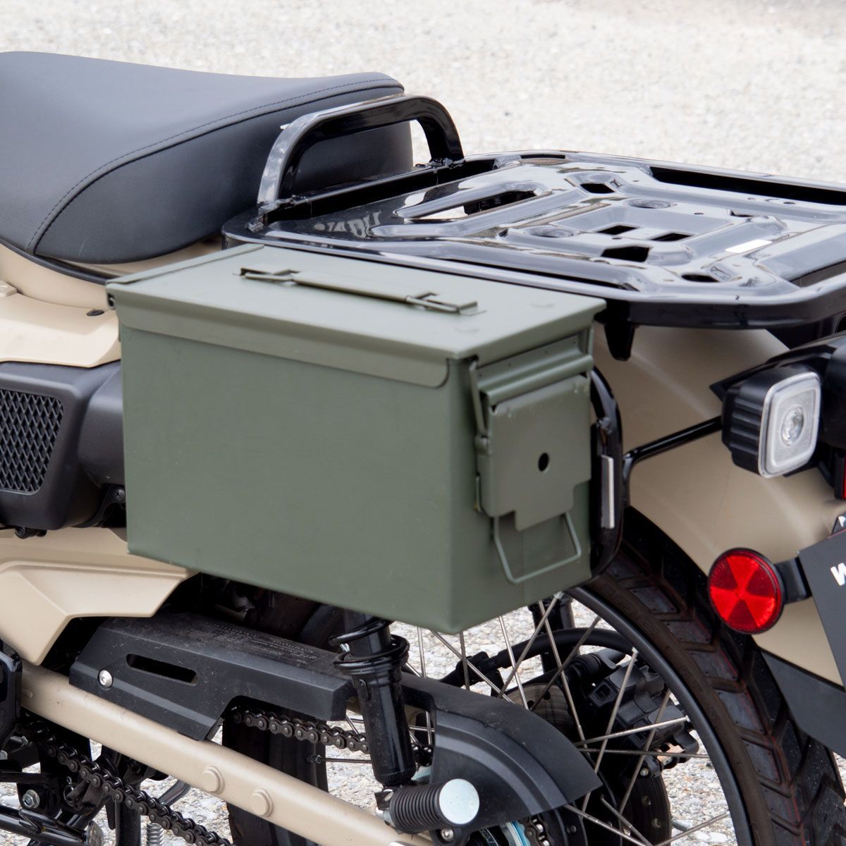 CT125ハンターカブアンモボックスキット ブラック